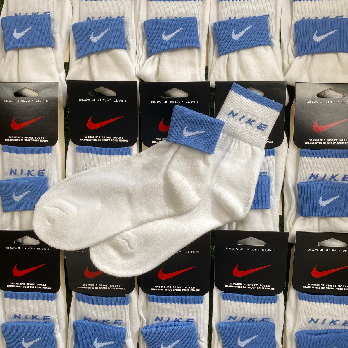 Vintage 90s Nike Air Force Socks Gift Box Set White UK6-12 – Clout