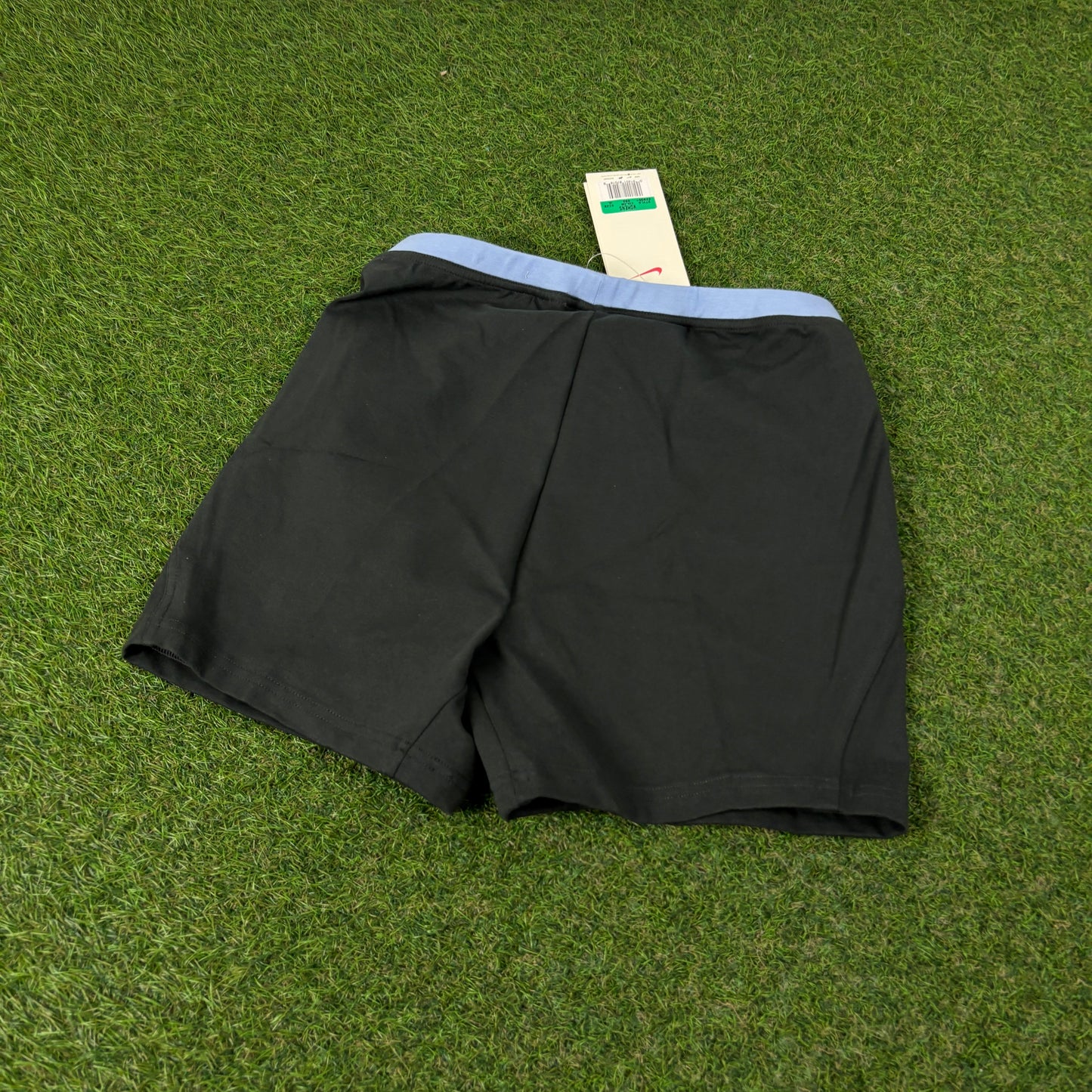 90s Nike Cotton Stretchy Shorts Black XL