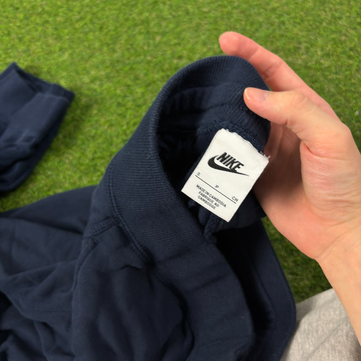 00s Nike Cotton Joggers Blue Small