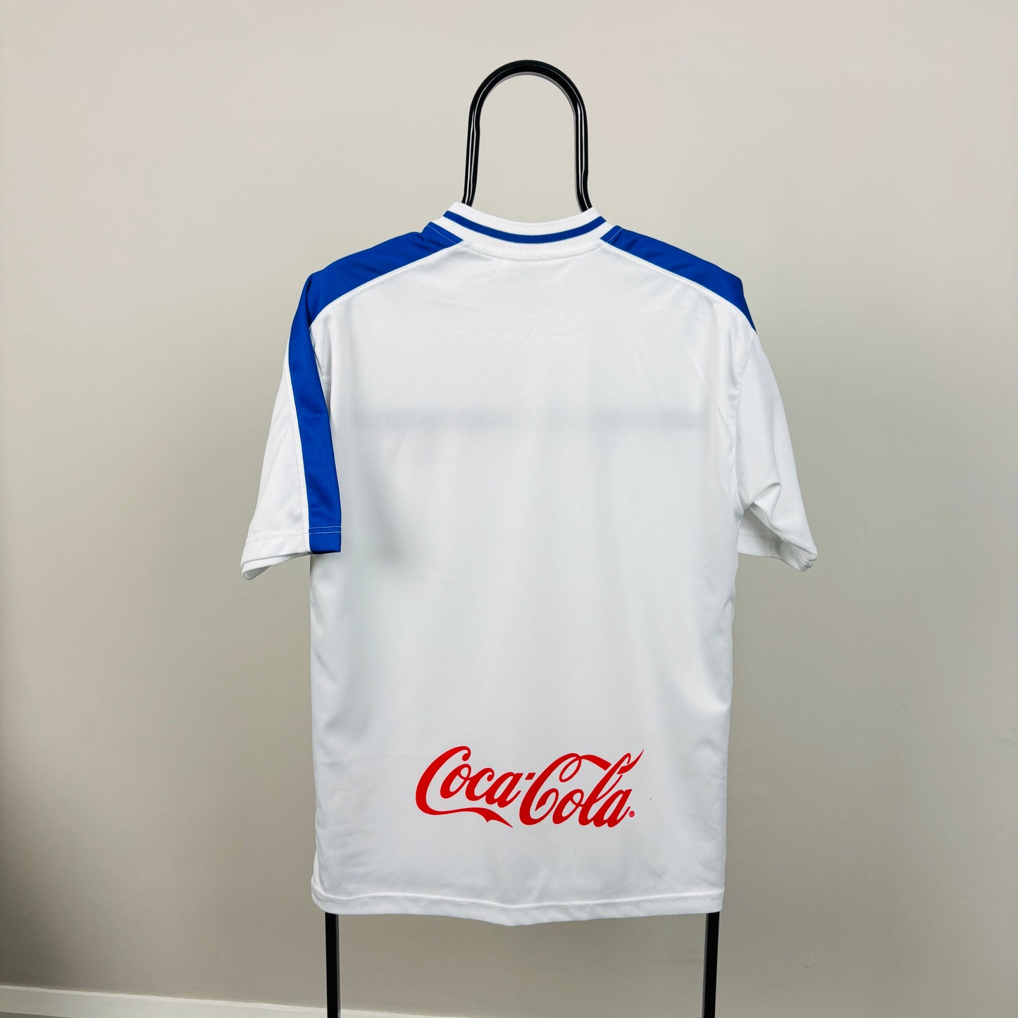 90s Puma Italy Football Shirt T-Shirt White Medium