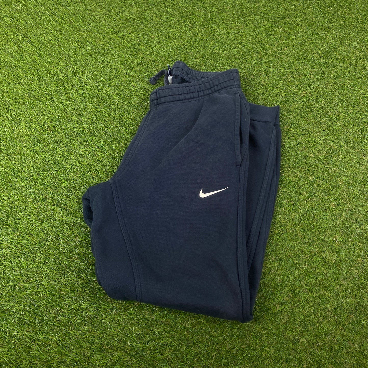 00s Nike Cotton Joggers Blue Small