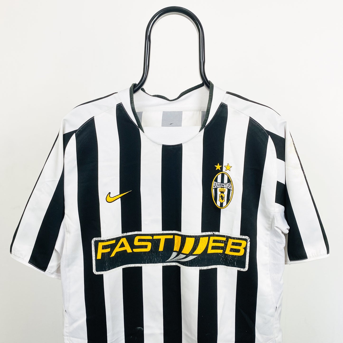 00s Nike Juventus Football Shirt T-Shirt White Small