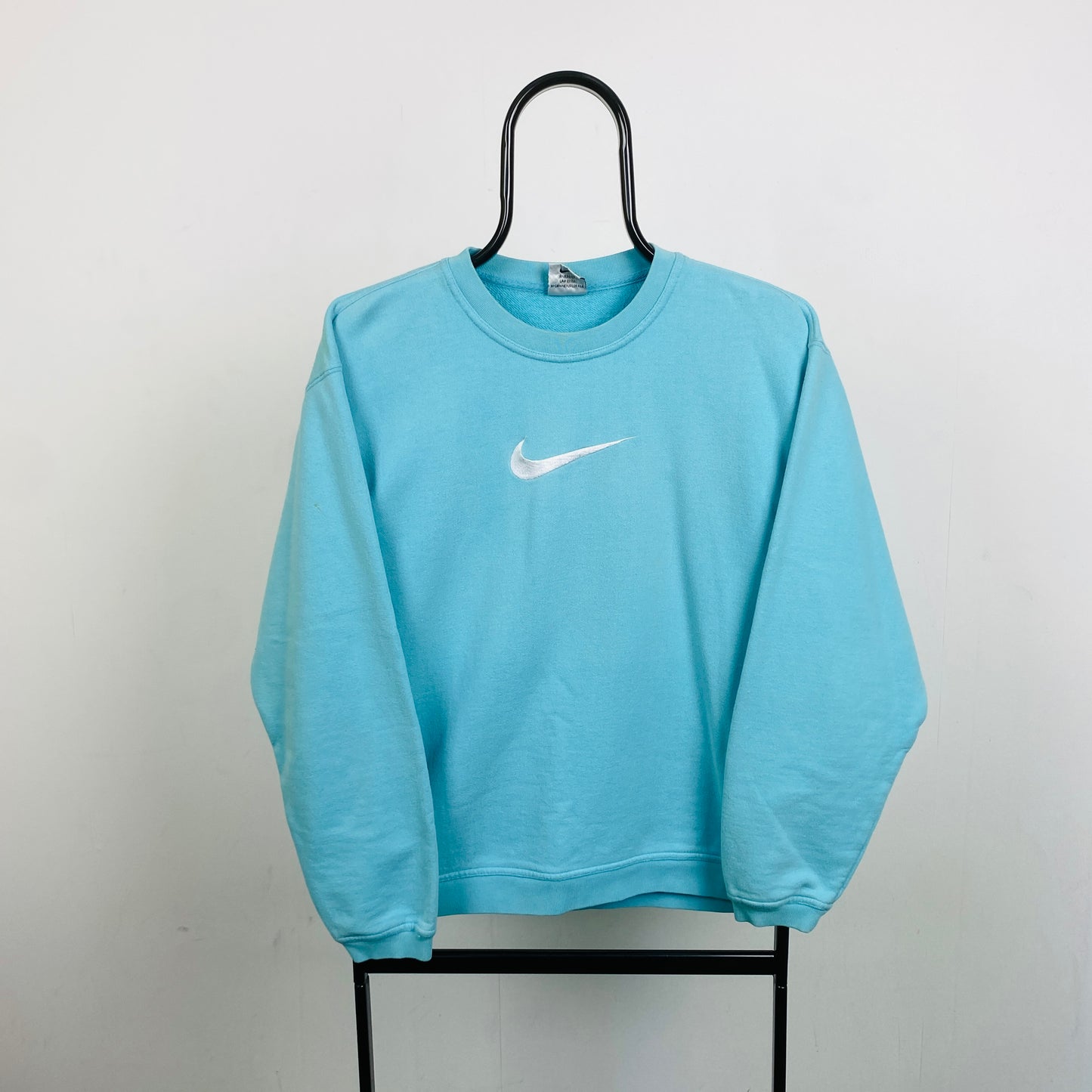 90s Nike Sweatshirt Blue Medium