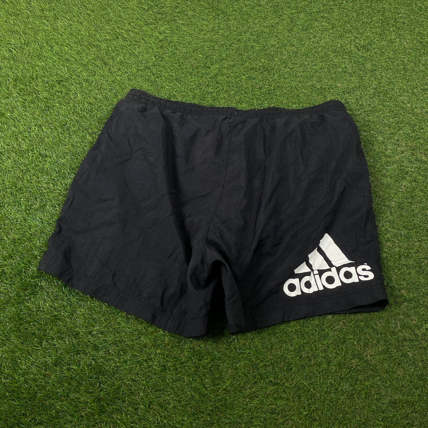 90s Adidas Shorts Black Large