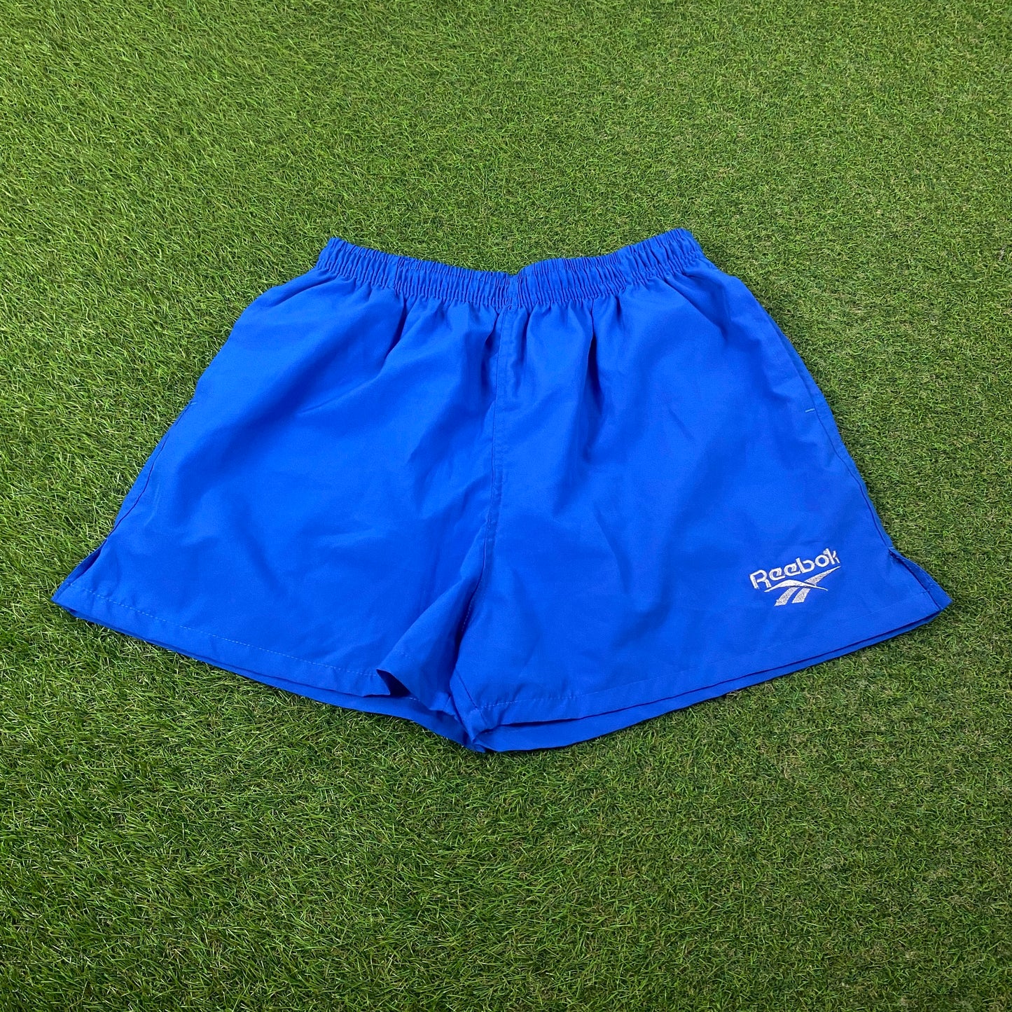 90s Reebok Shorts Blue Small