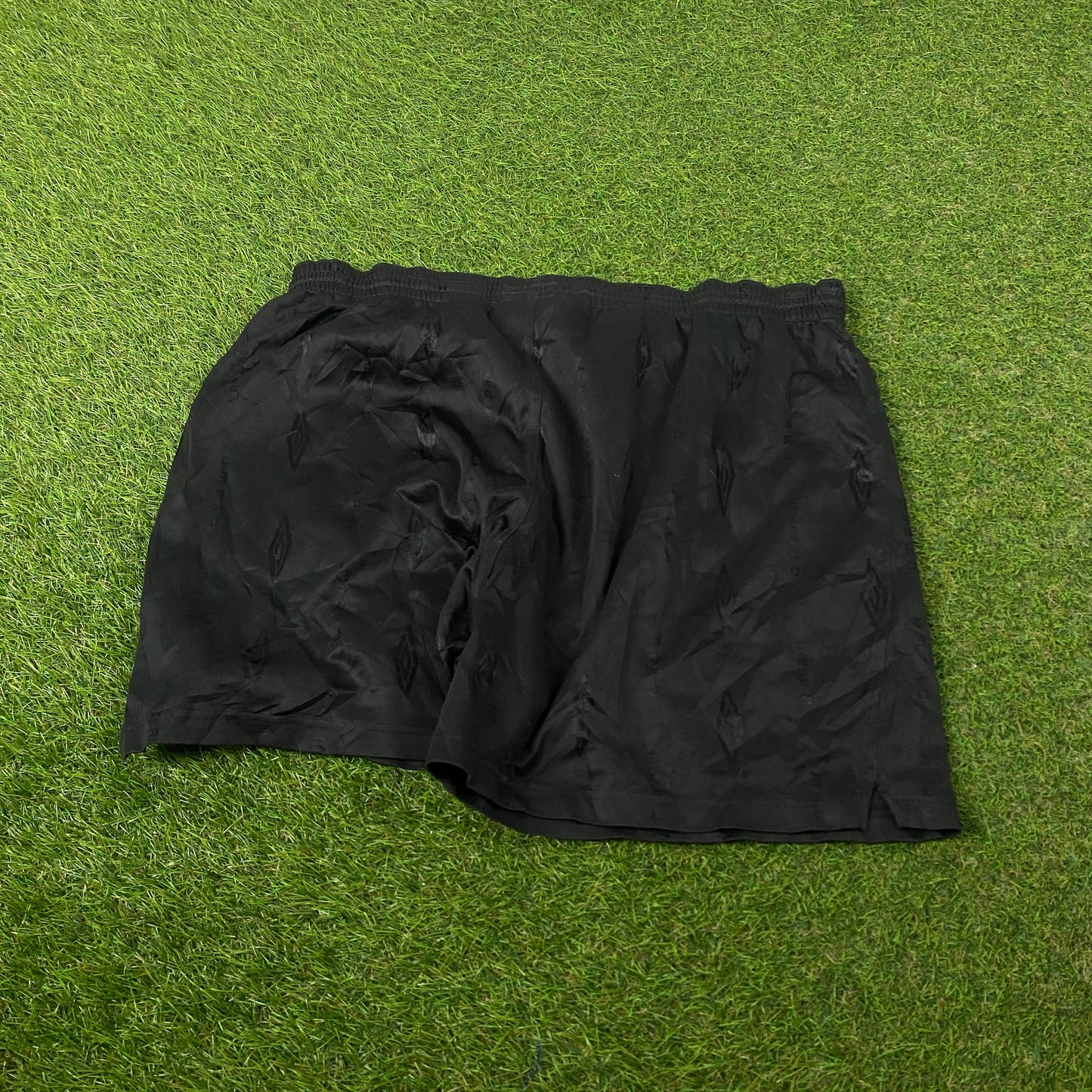 00s Umbro Football Shorts Black Large