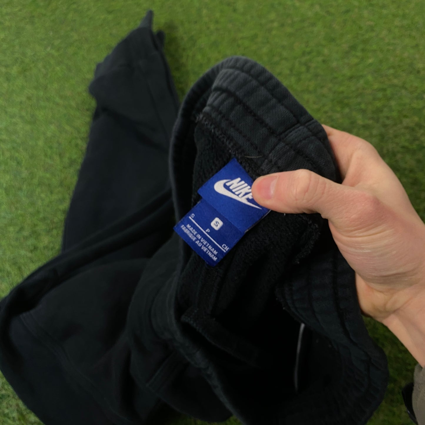 00s Nike Cotton Joggers Black Small