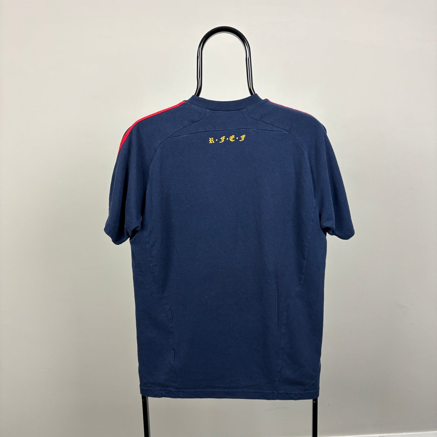 00s Adidas Spain T-Shirt Blue Small