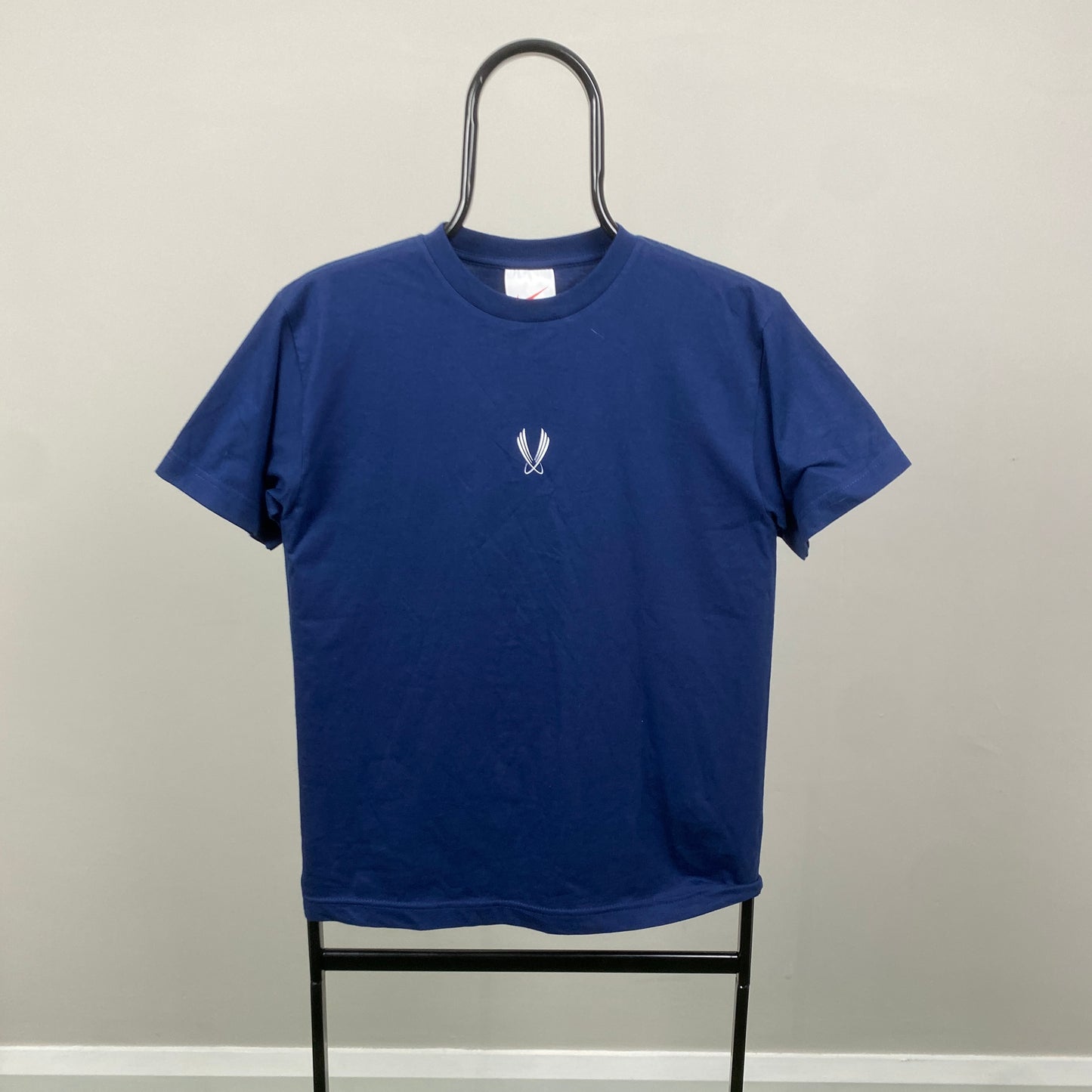90s Nike Basketball T-Shirt Blue XS