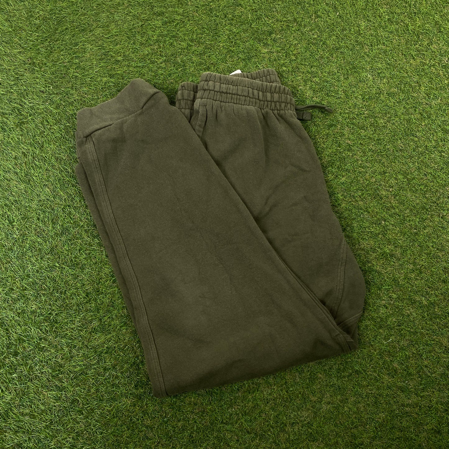 00s Nike Cotton Joggers Green Small