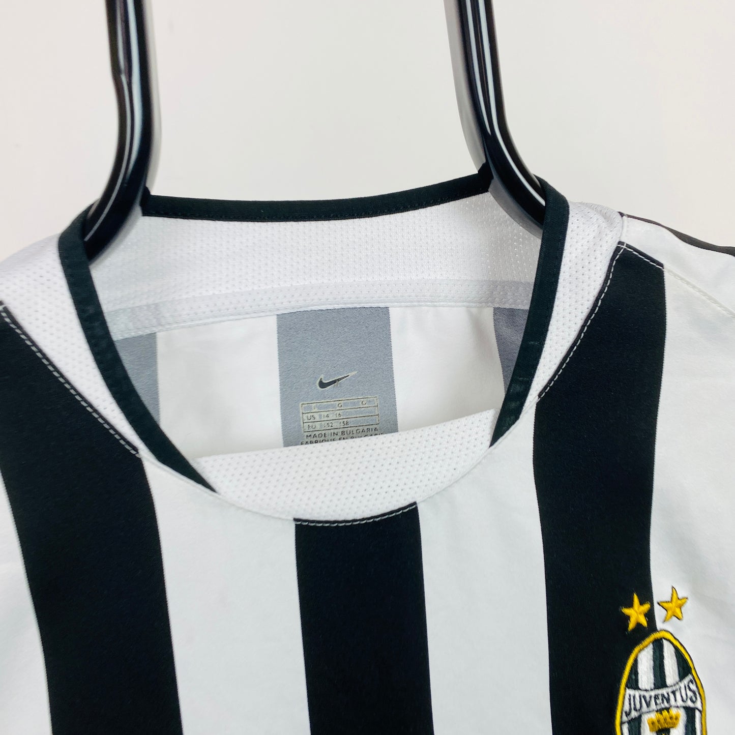 00s Nike Juventus Football Shirt T-Shirt Black XS