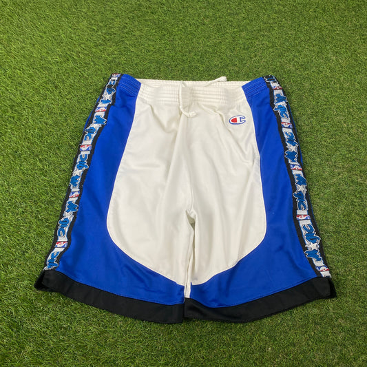 90s Champion Orlando Magic Basketball Shorts Blue Medium