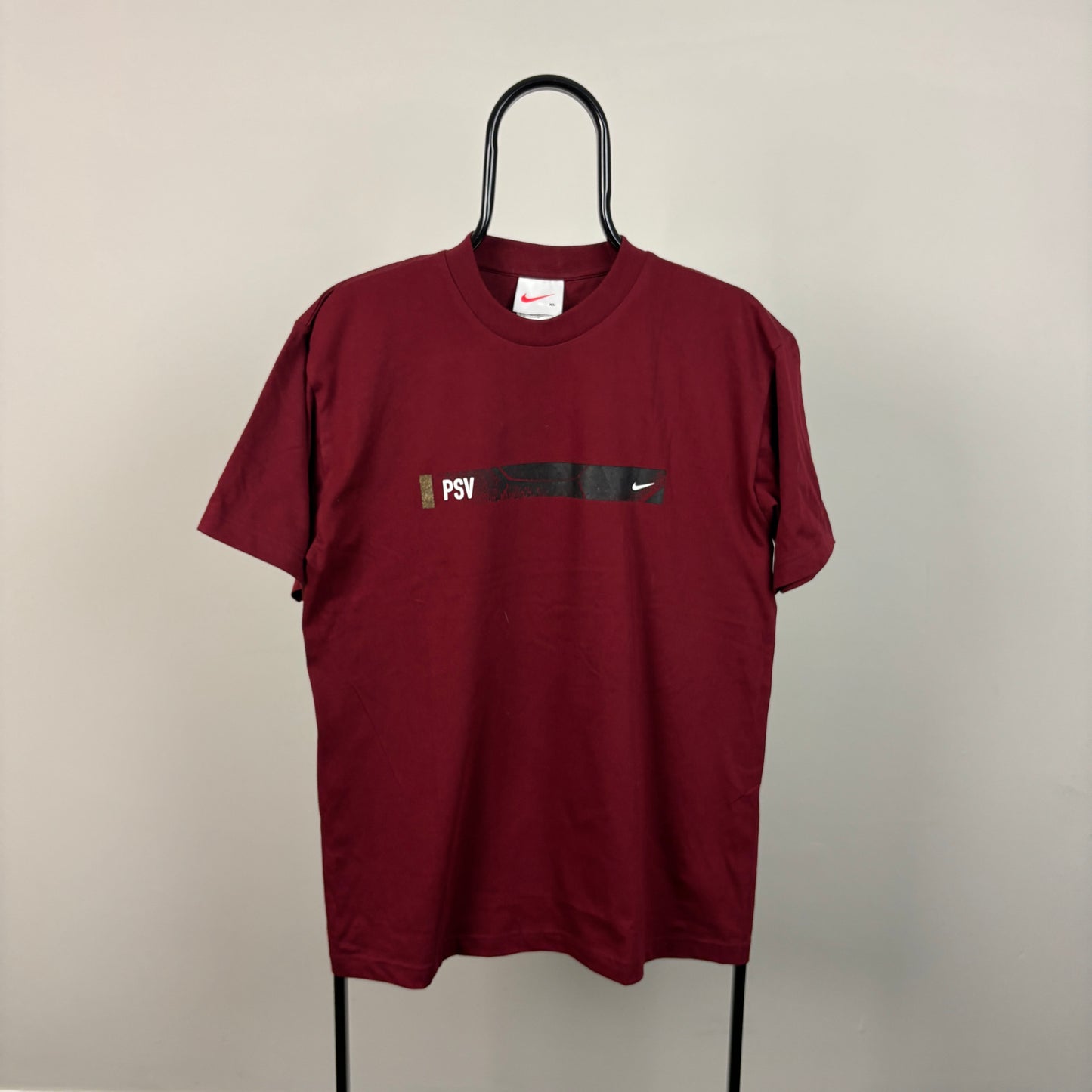 90s Nike PSV T-Shirt Red Small