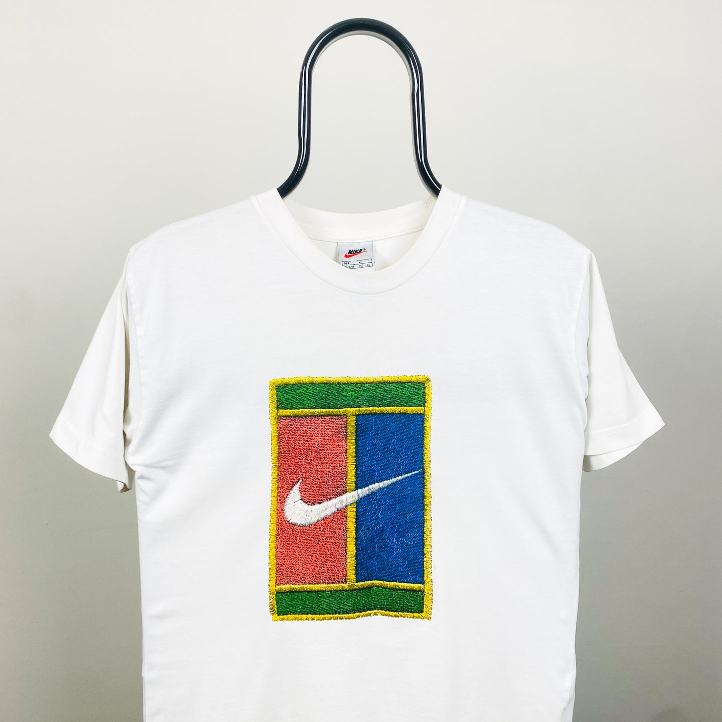 90s Nike Challenge Court T-Shirt White Womens Large