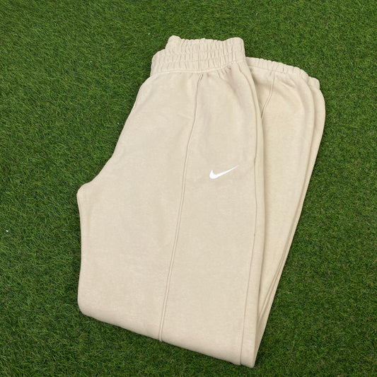 00s Nike Cotton Joggers Brown XS