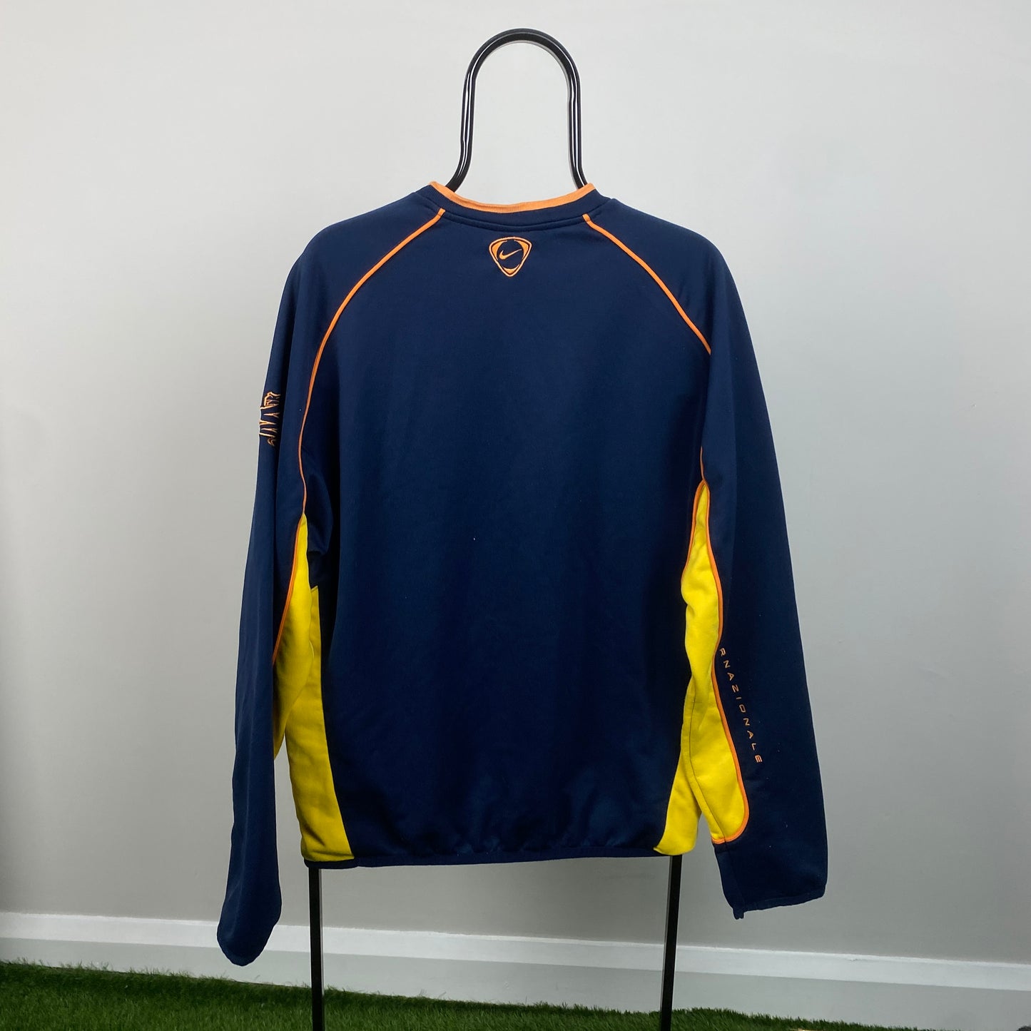 90s Nike Inter Milan Sweatshirt Blue Large