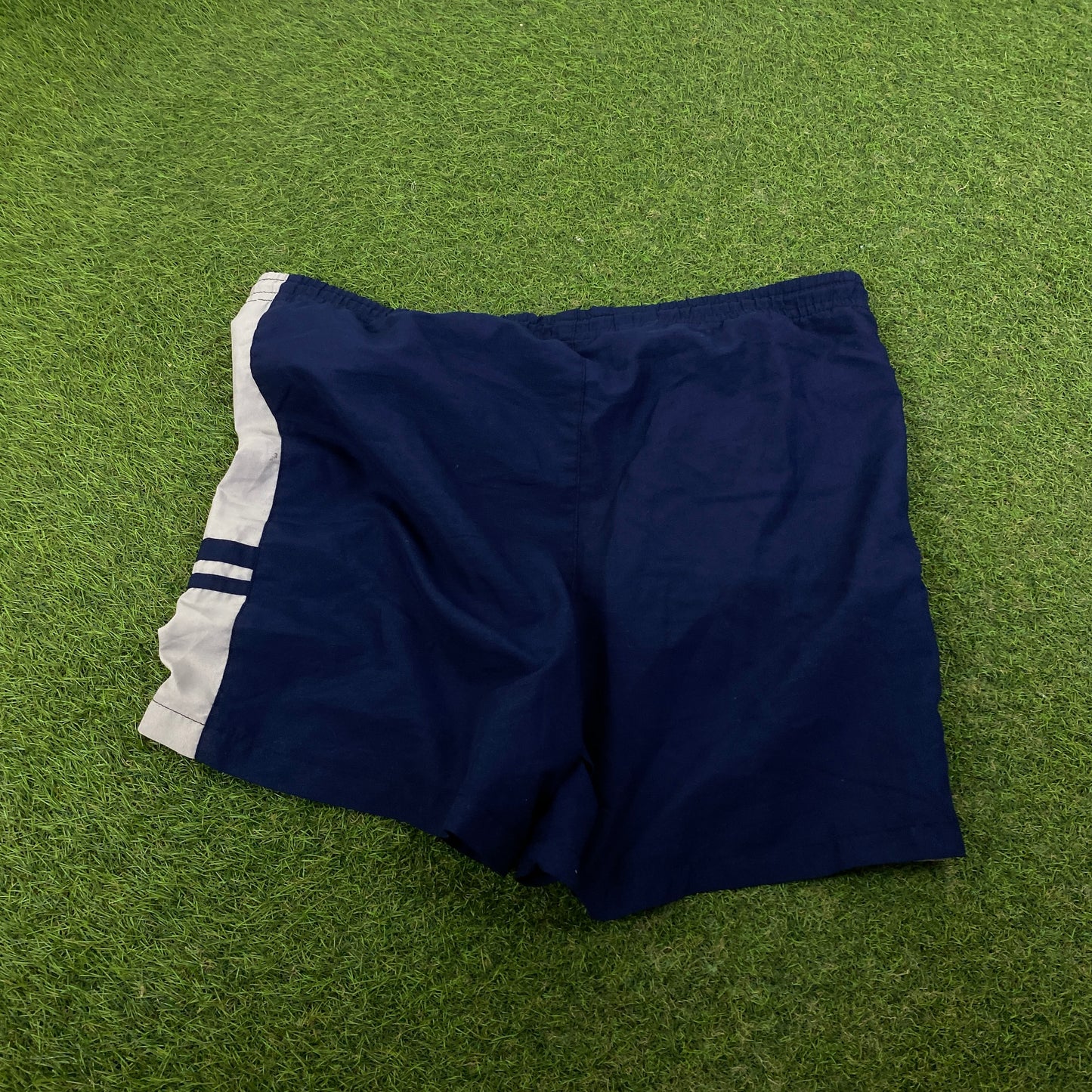 90s Nike Piping Shorts Blue XXL