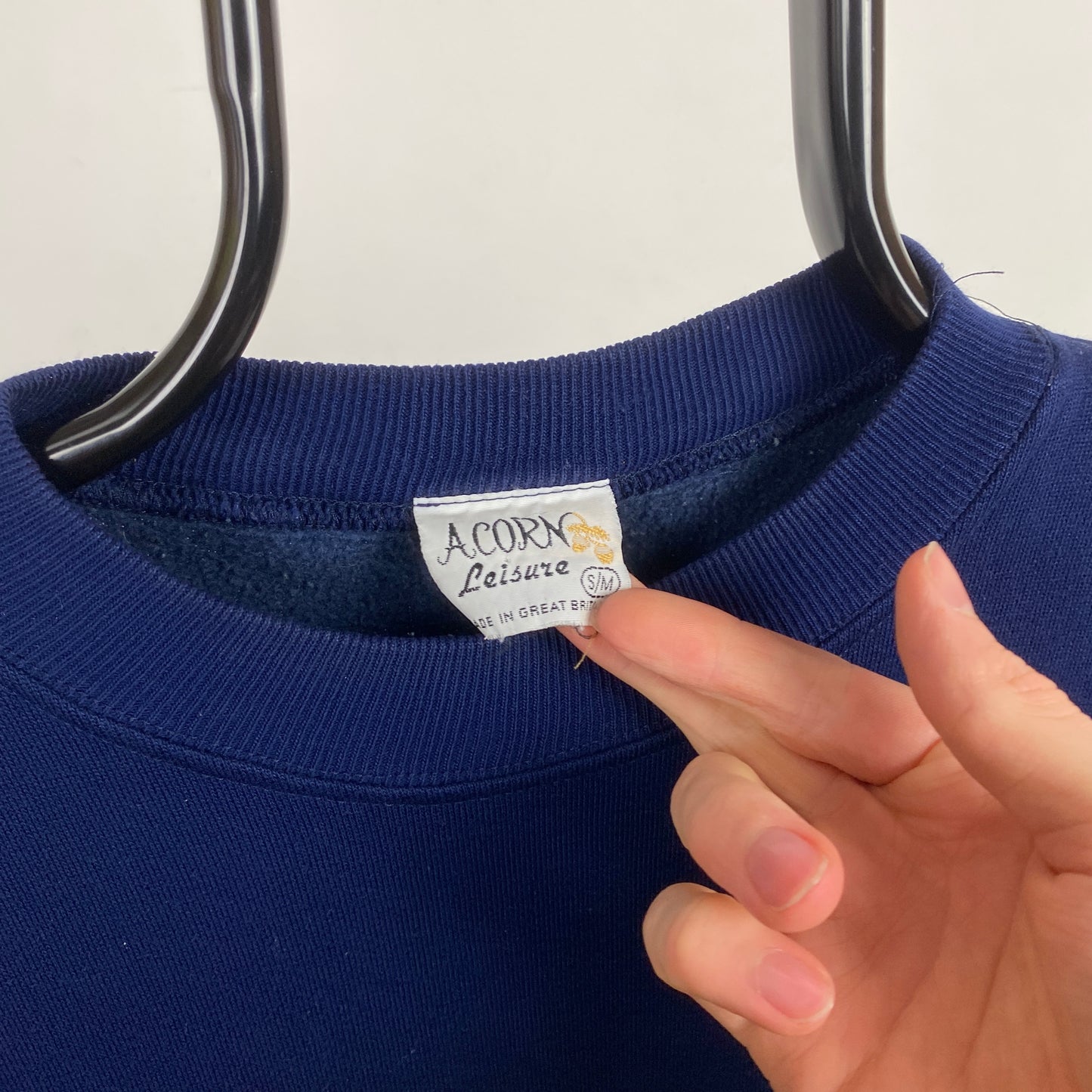 Retro Mouse Sweatshirt Blue Small