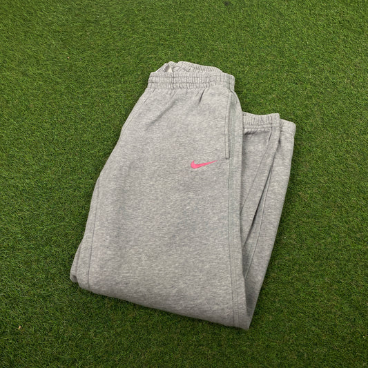 00s Nike Cotton Joggers Grey XS