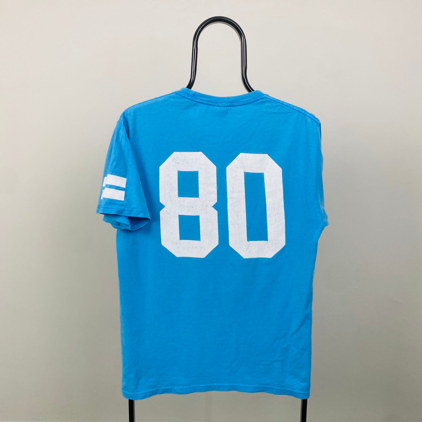 00s Stussy T-Shirt Blue Medium