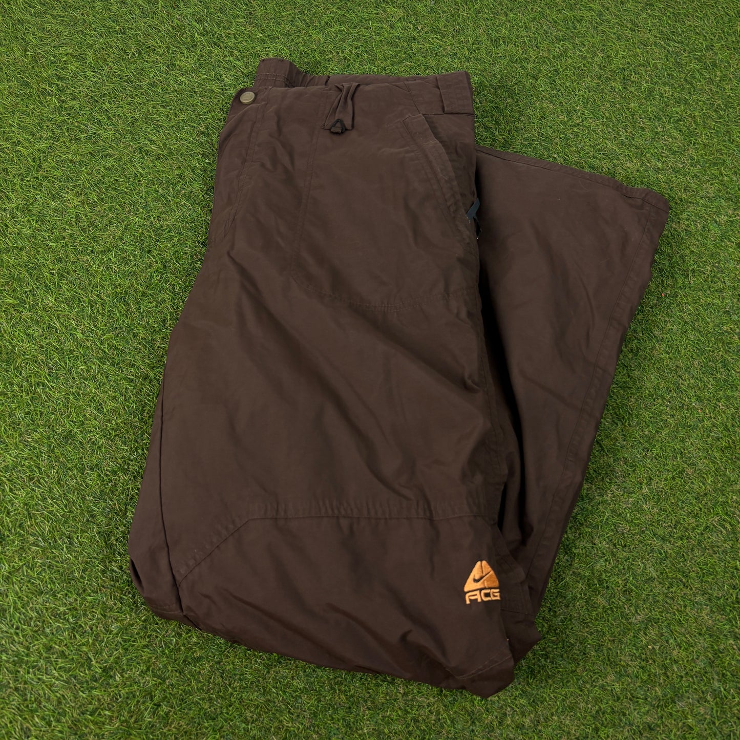 00s Nike ACG Ski Salopettes Joggers Brown XL