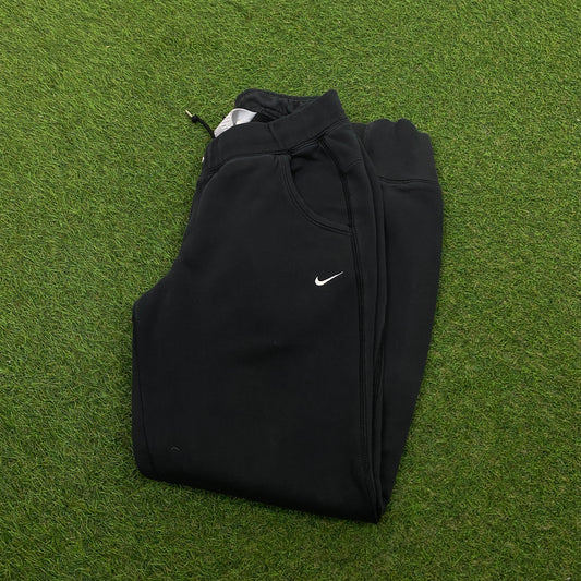00s Nike Cotton Joggers Black Small