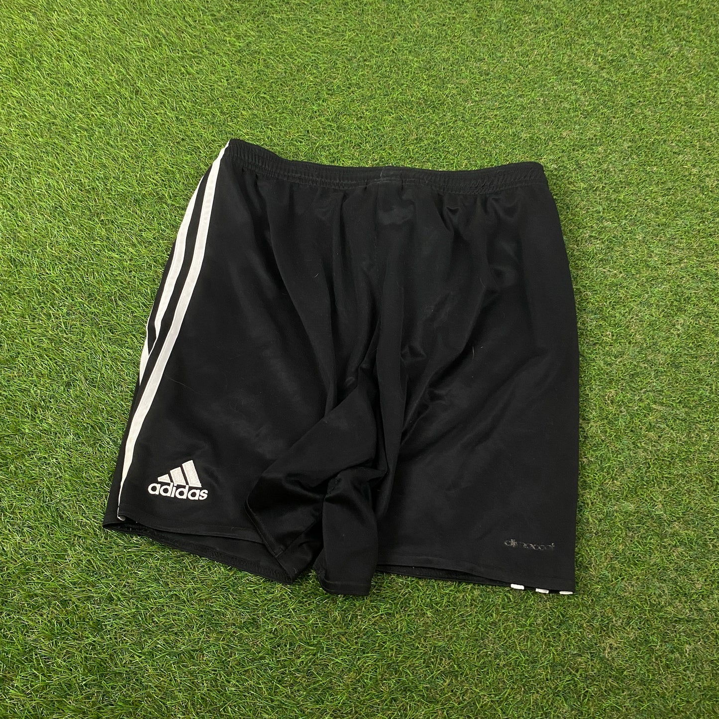 00s Adidas Germany Football Shorts Black Large