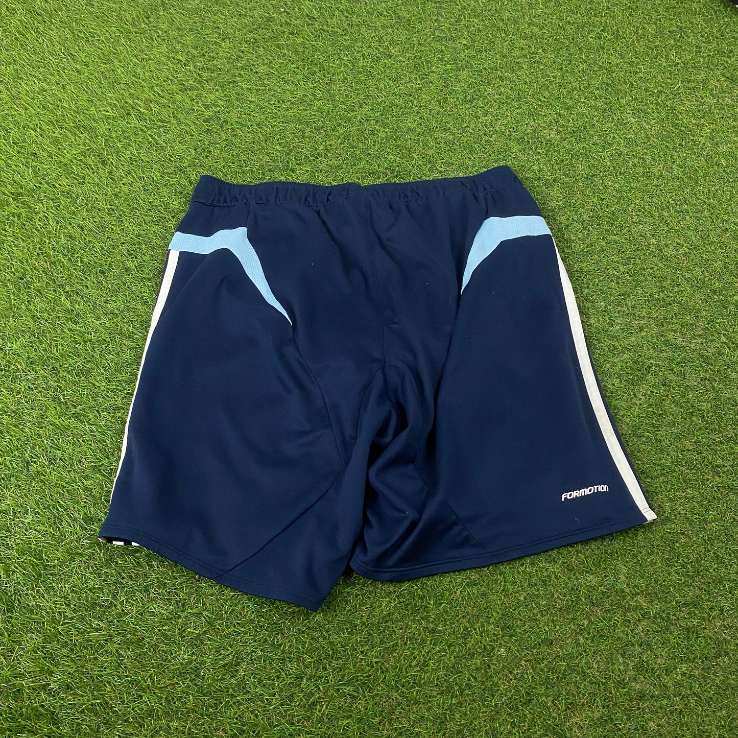 00s Adidas Germany Football Shorts Blue Medium
