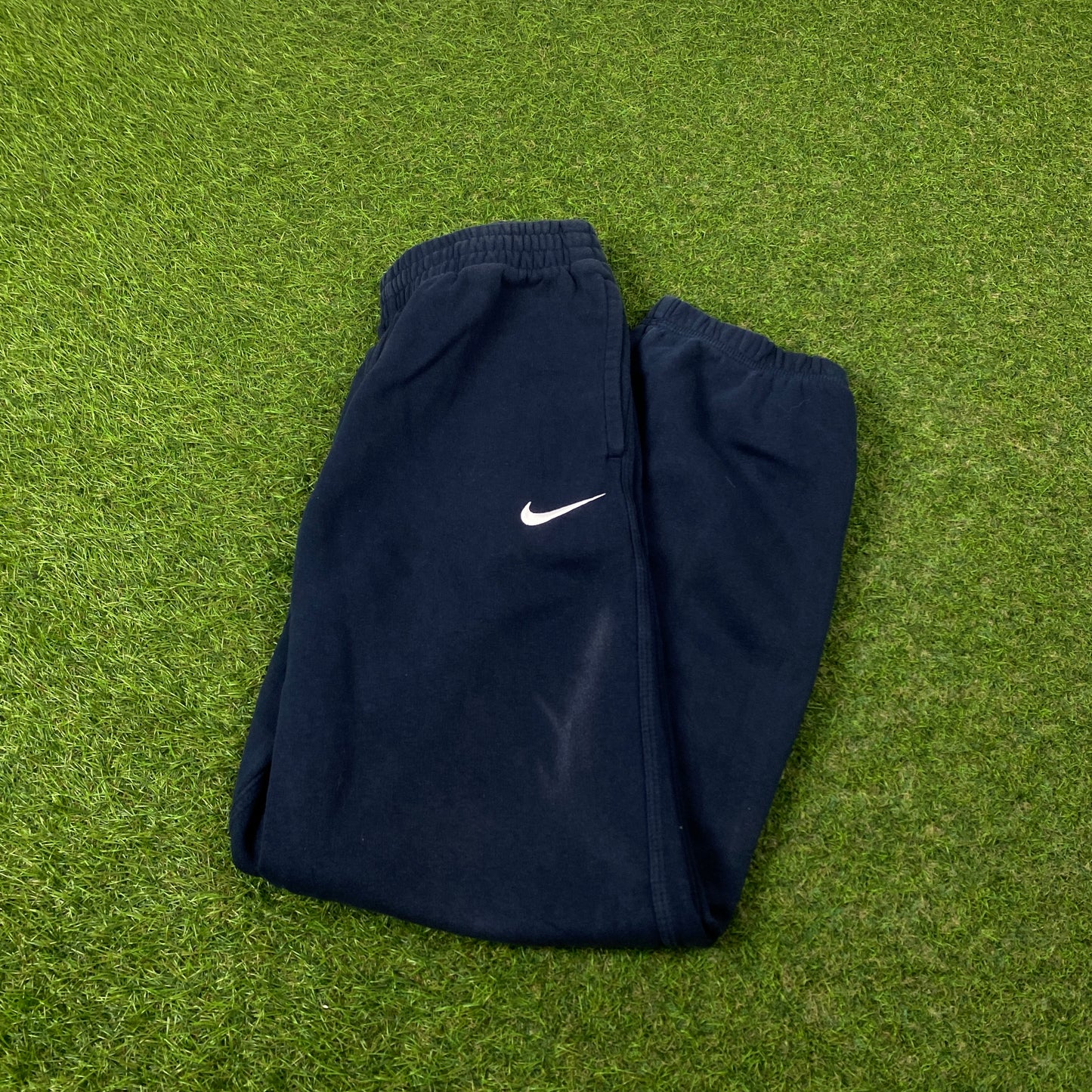 00s Nike Cotton Joggers Blue Small