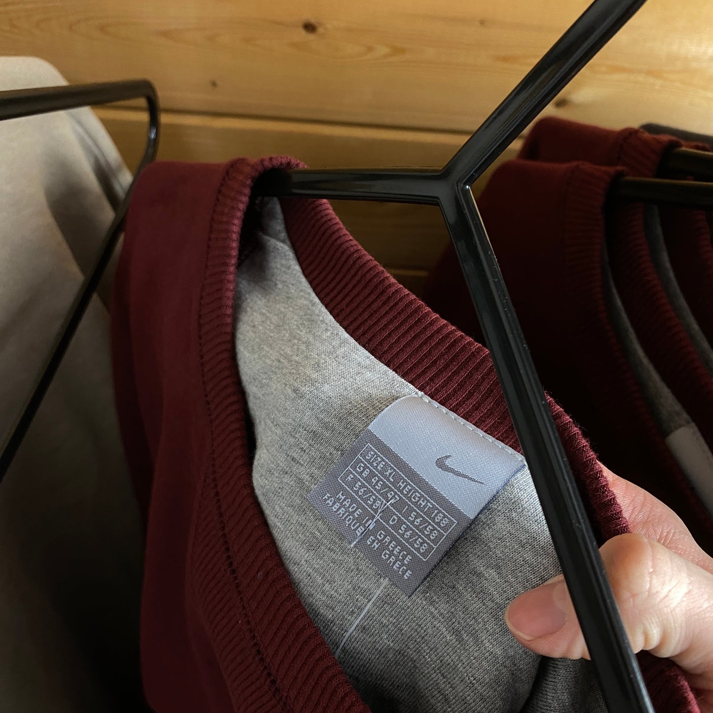 90s Nike Sweatshirt Red XL