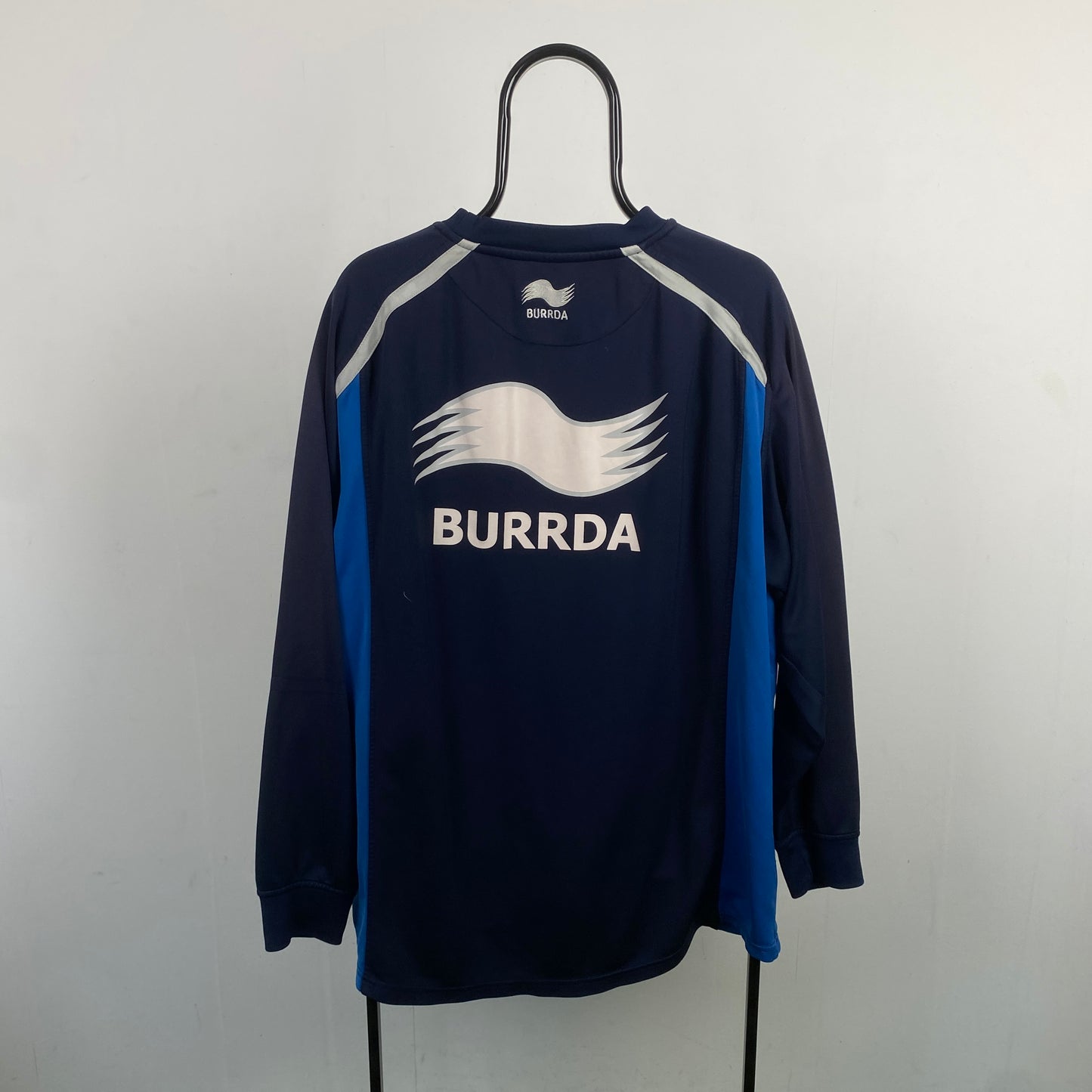 Retro 90s Watford Football Sweatshirt Blue XL