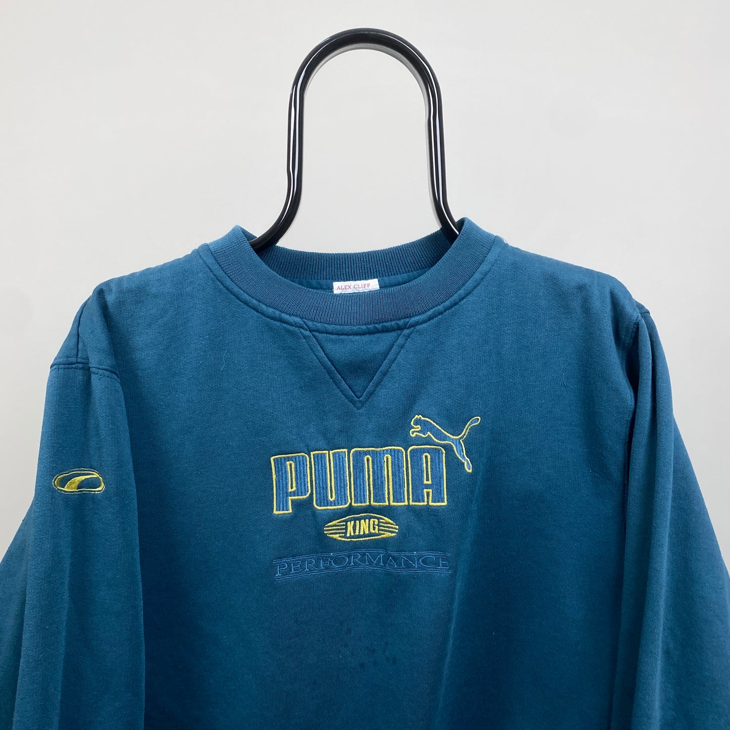 Retro Puma King Sweatshirt Blue Small