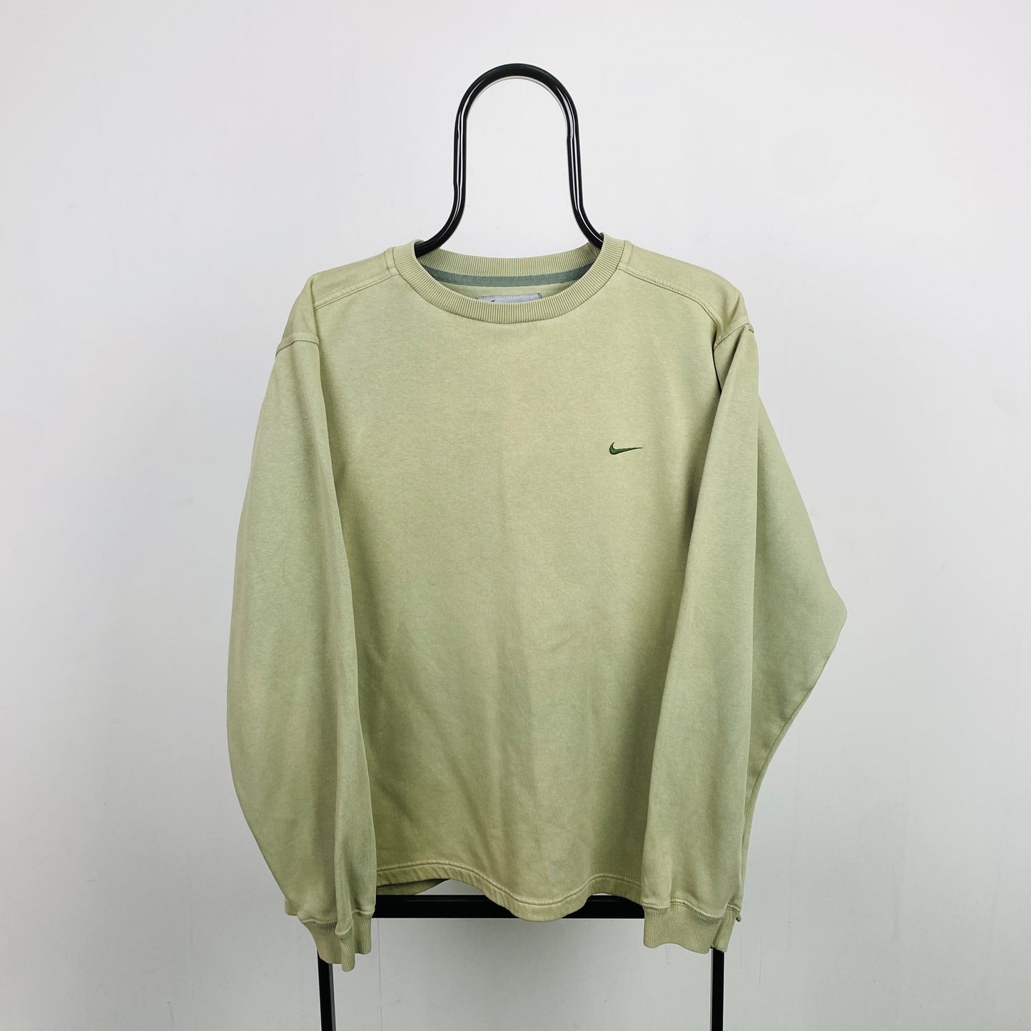 90s Nike Sweatshirt Sage Green Small