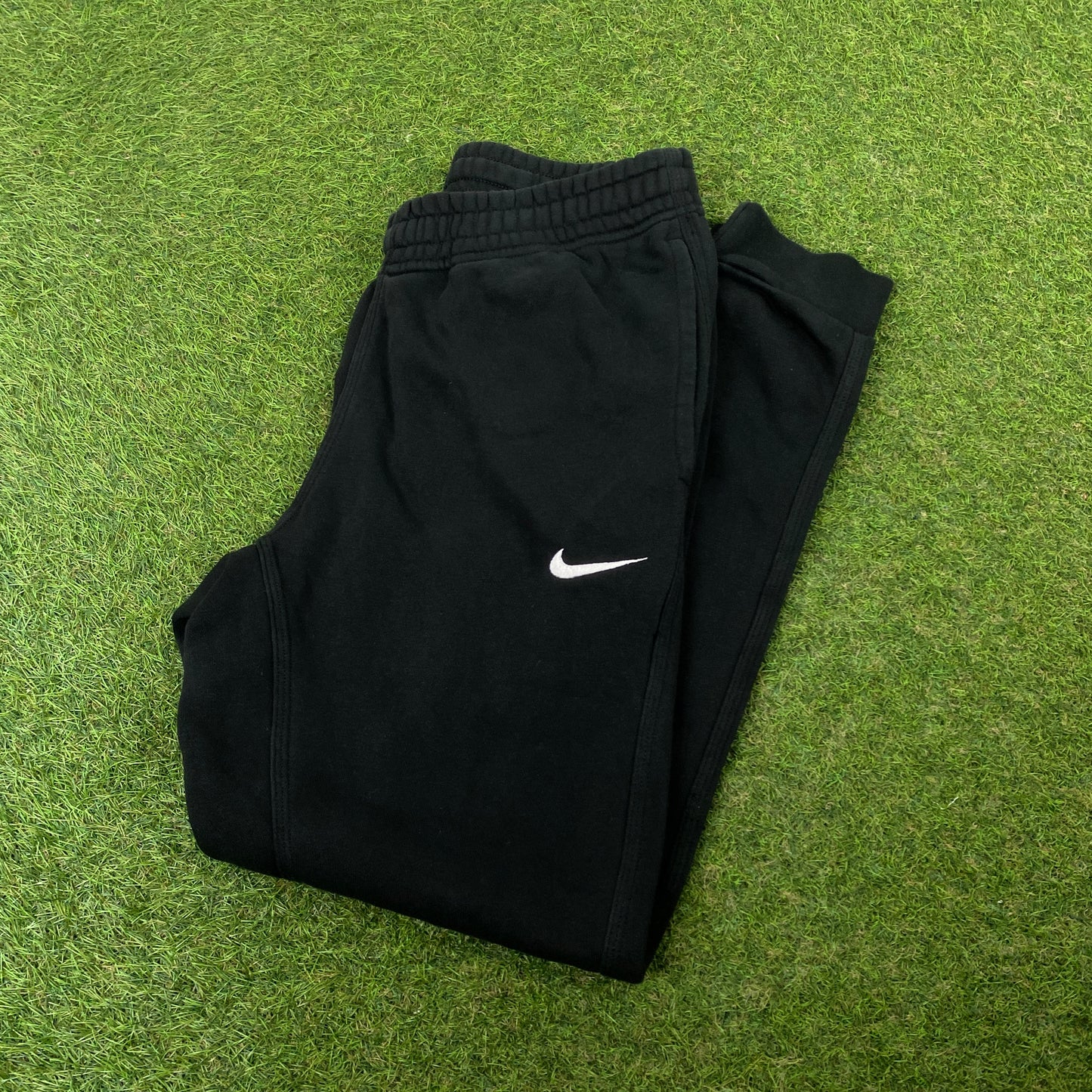 00s Nike Cotton Joggers Black Small