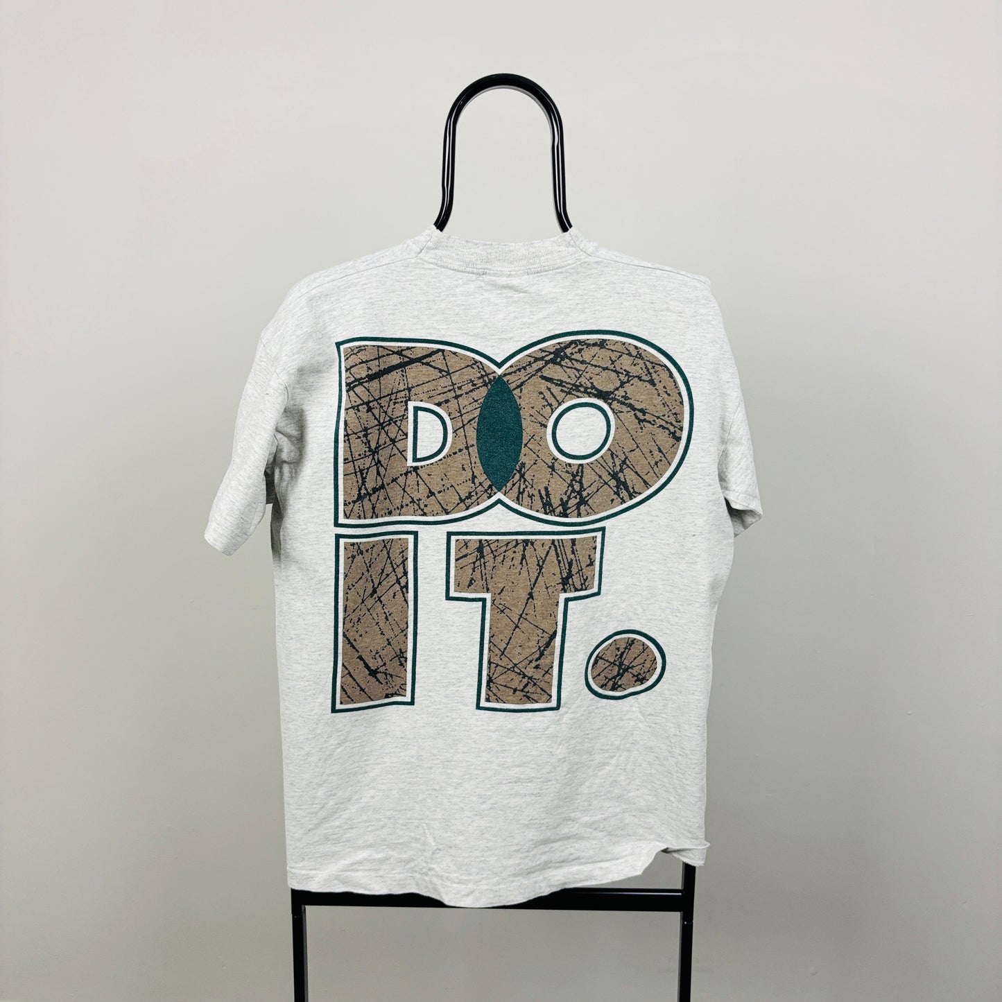 90s Nike Just Do It T-Shirt Grey Small
