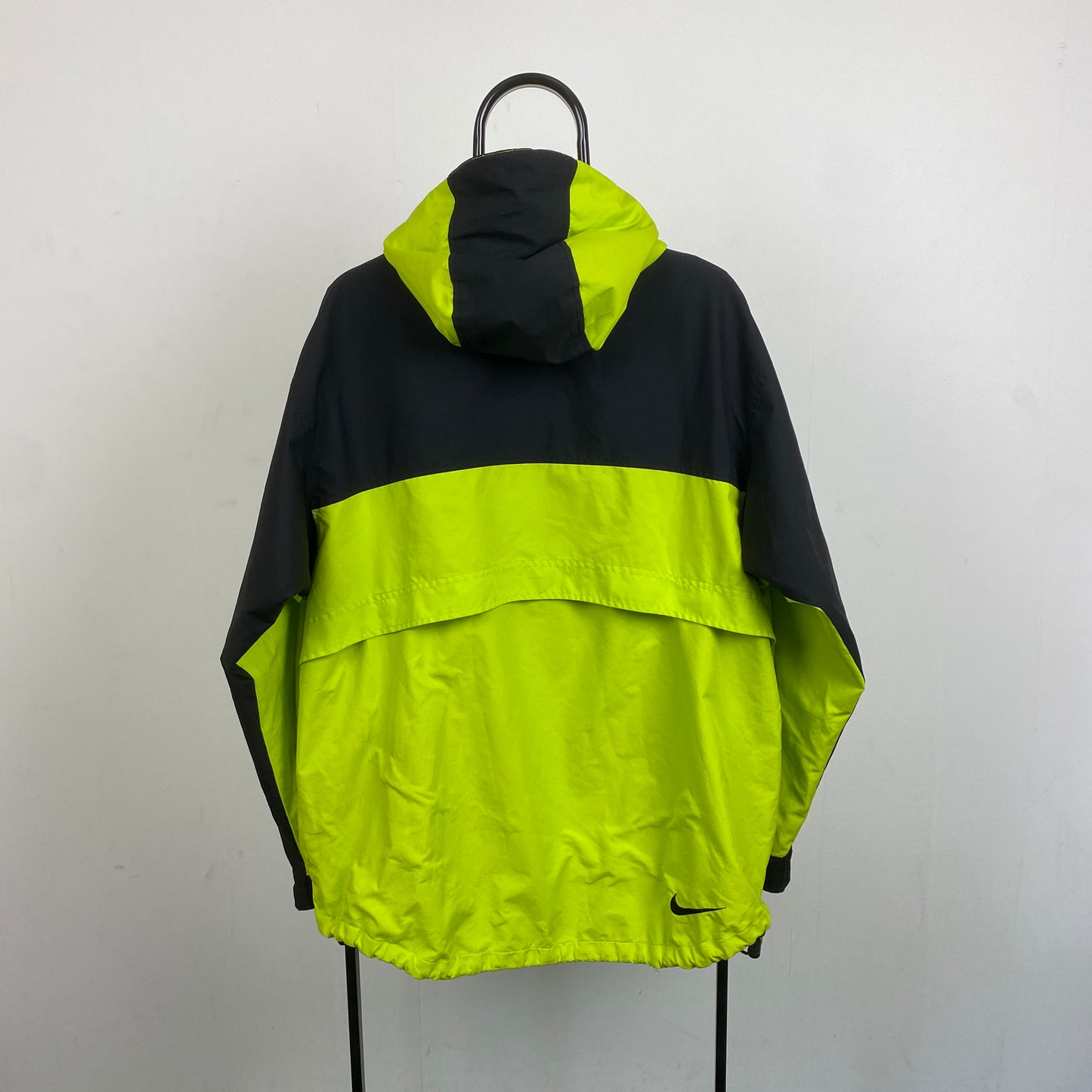 90s Nike ACG Waterproof Coat Windbreaker Jacket Green Medium
