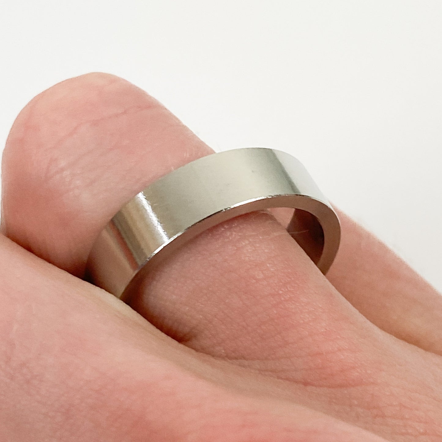 Vintage Band Ring Silver