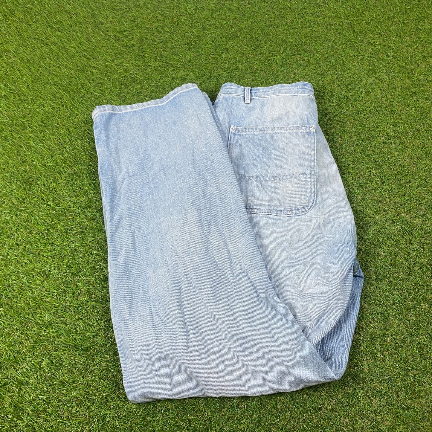 00s Carhartt Pierce Denim Jeans Joggers Blue Small 30 Waist
