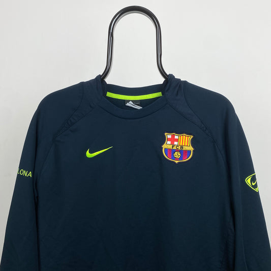 00s Nike Barcelona Sweatshirt Blue Medium