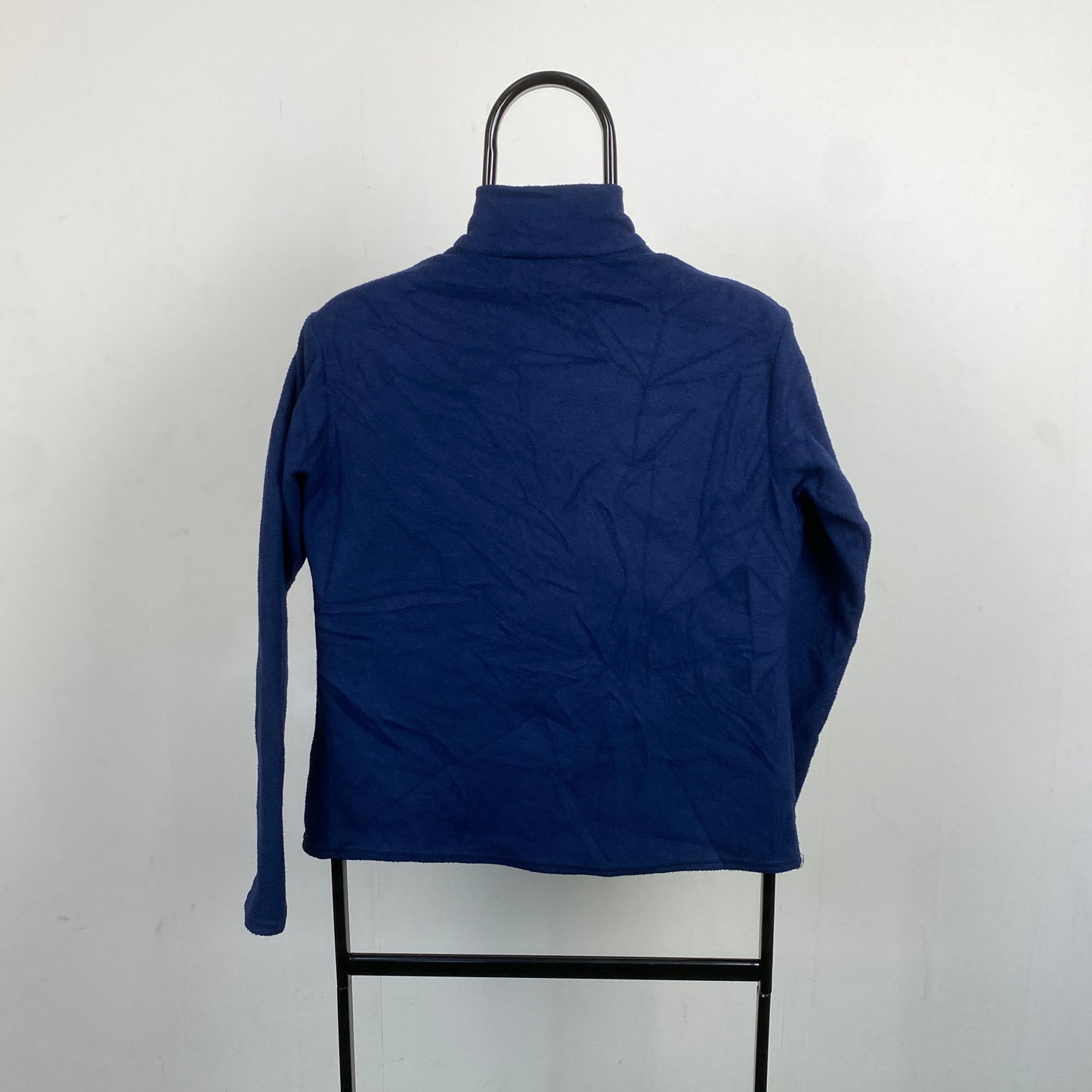 Retro Patagonia Capilene Fleece Sweatshirt Blue Small