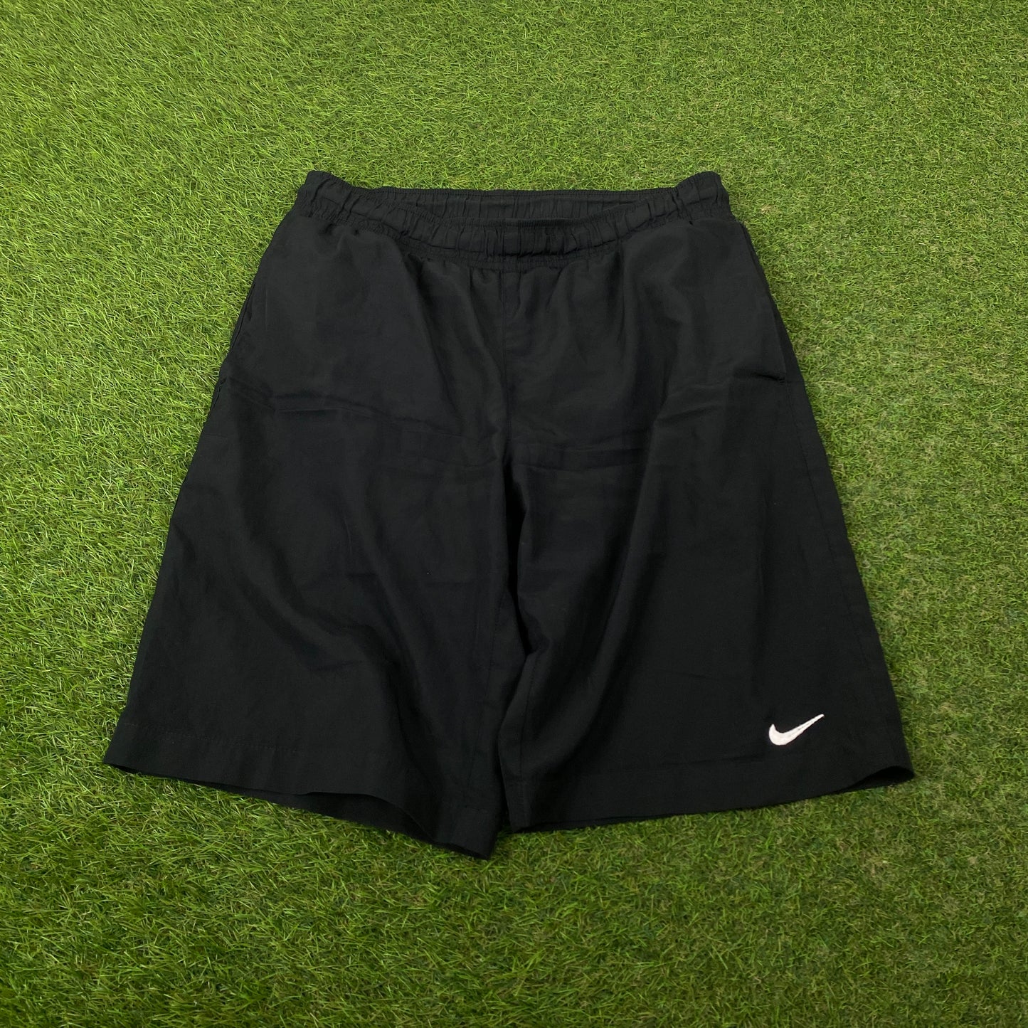 00s Nike Baggy Shorts Black Small