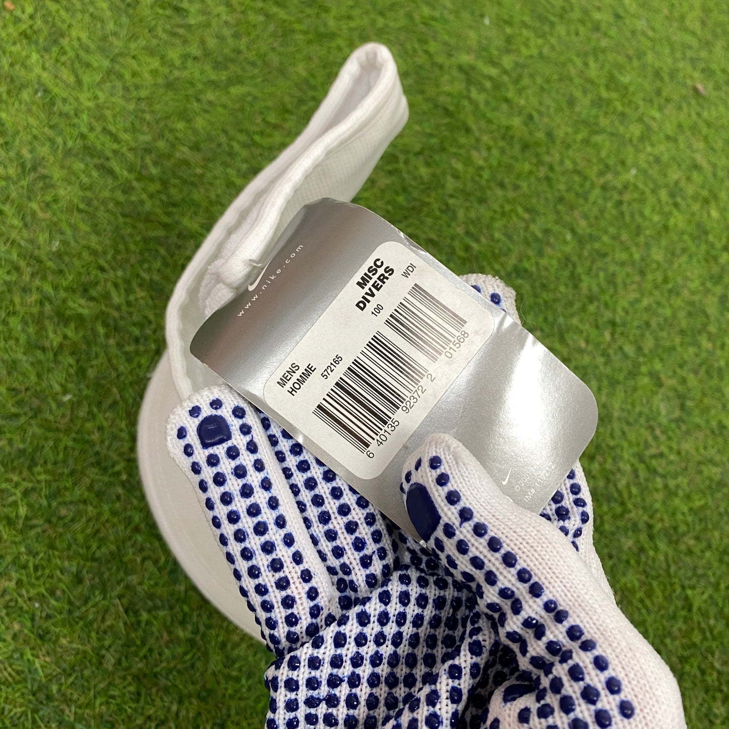 00s Nike Golf Visor Hat White