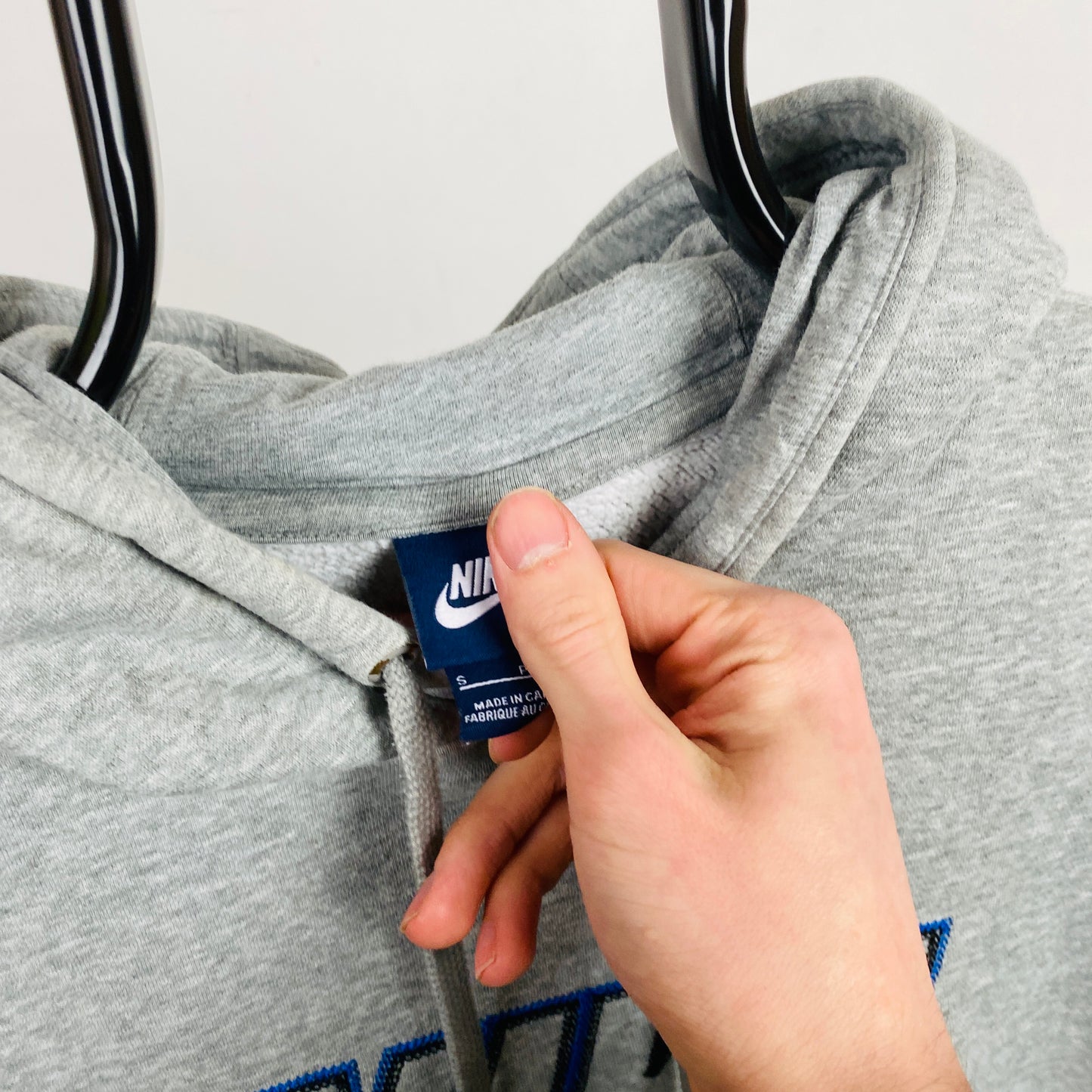 00s Nike Hoodie Grey Small