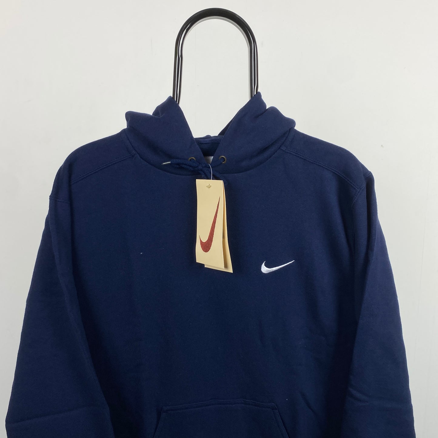 90s Nike Hoodie Blue XS