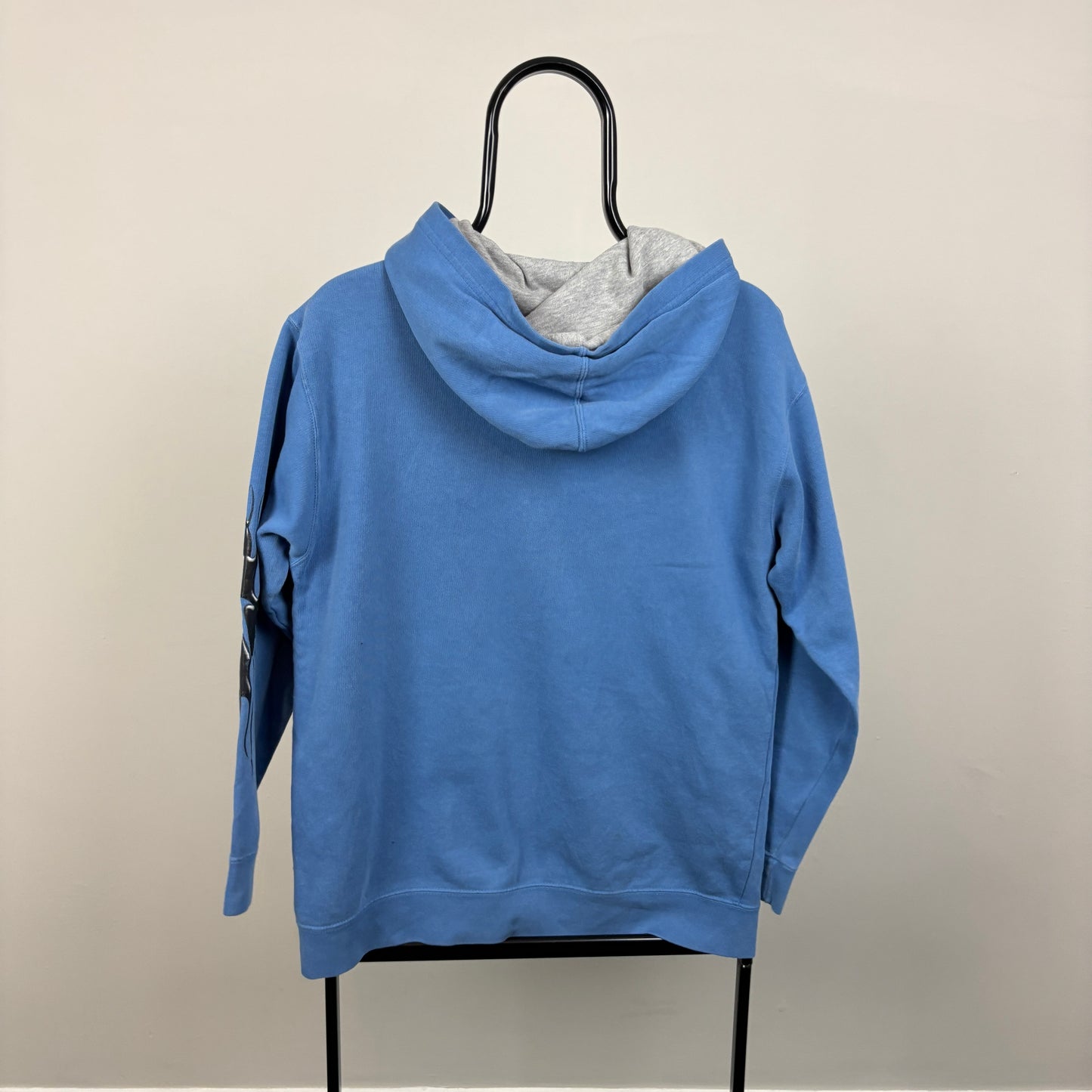 00s Nike Flame Hoodie Blue Large