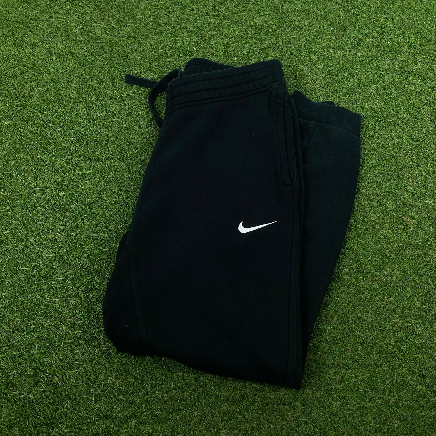 00s Nike Cotton Joggers Black Small