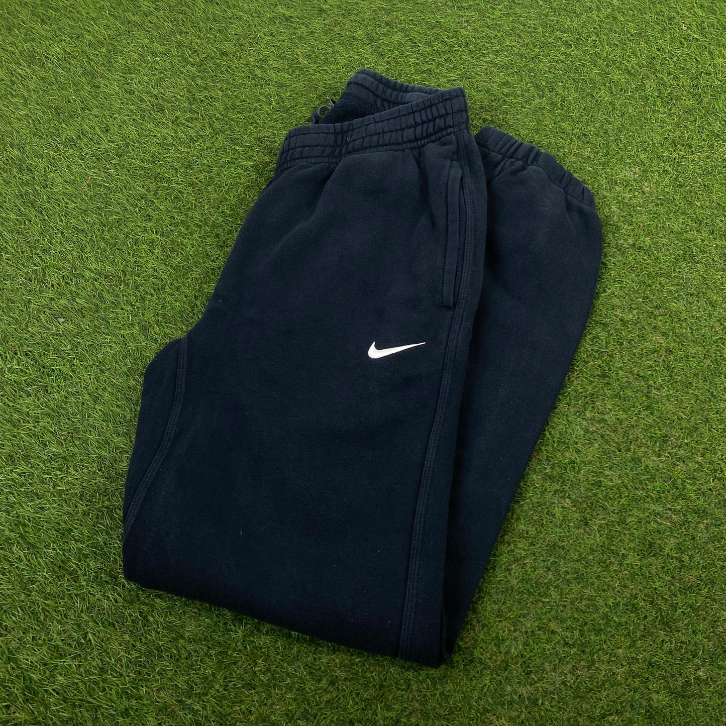 00s Nike Cotton Joggers Blue Small