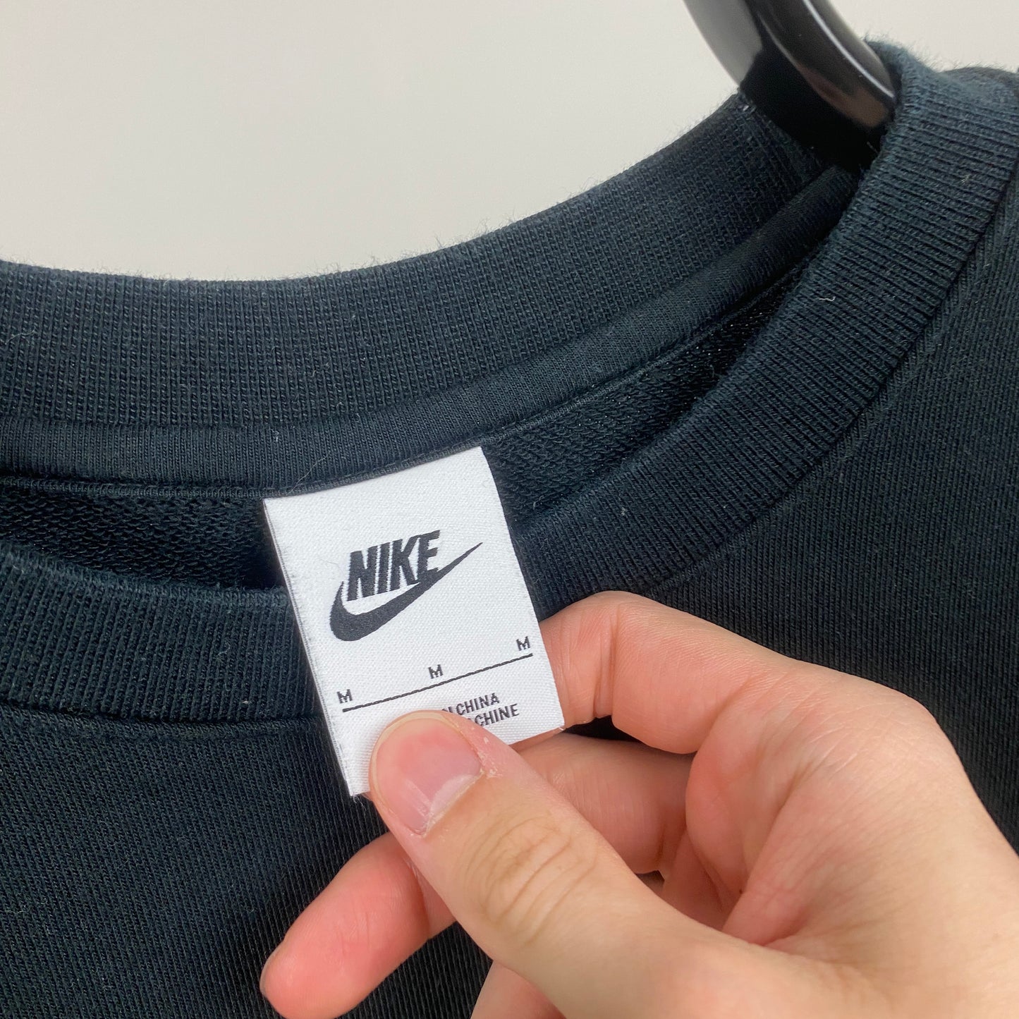 00s Nike Air Max Sweatshirt Black Medium