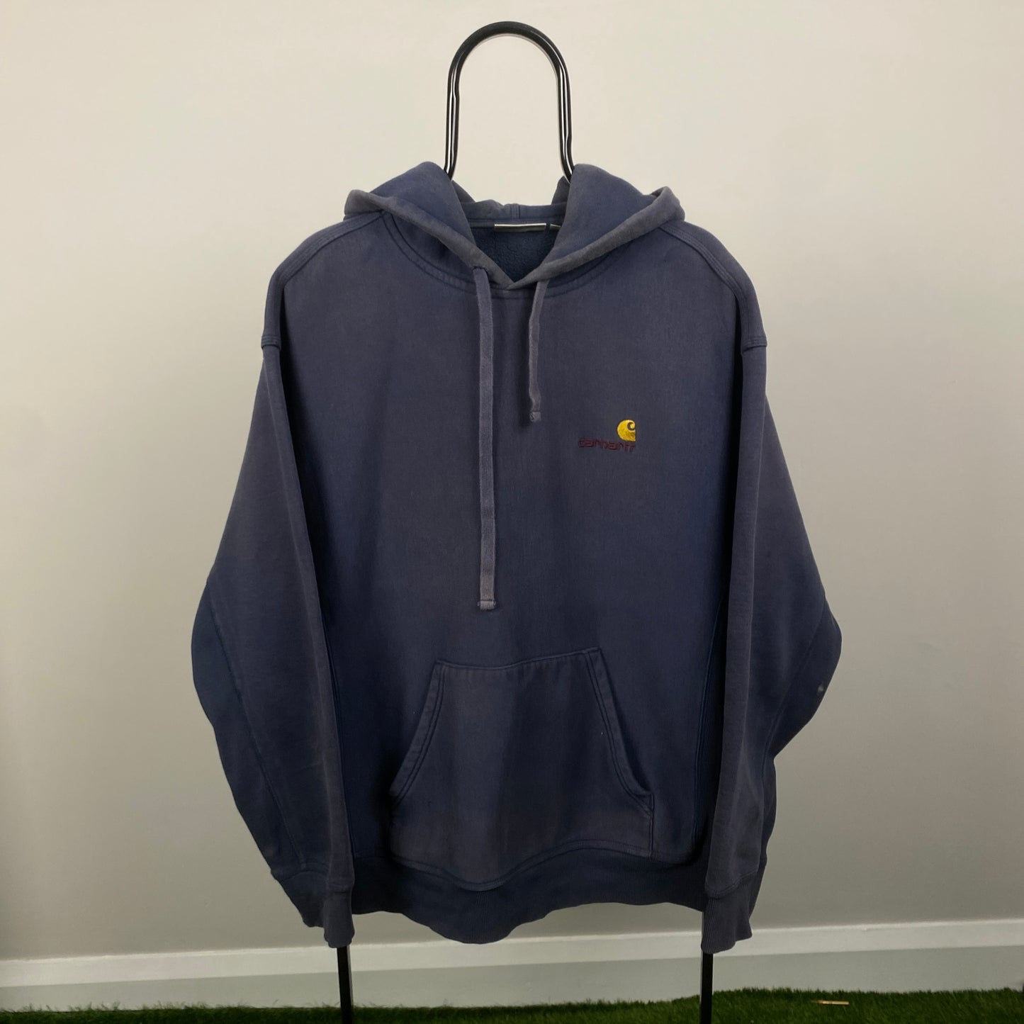 00s Carhartt Hoodie Blue XL