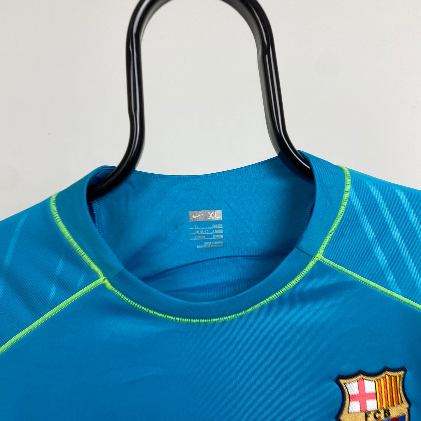 00s Nike Barcelona Sweatshirt Blue XL